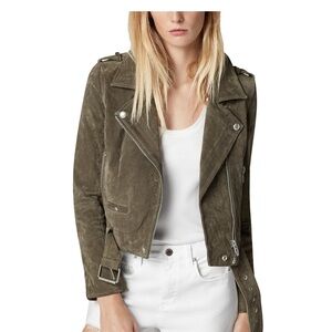 Blank NYC Olive Leather Jacket